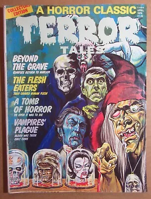 Buy Terror Tales Vol. 7 #1...Eerie Publications Comic Magazine...severed Heads Cover • 25.24£