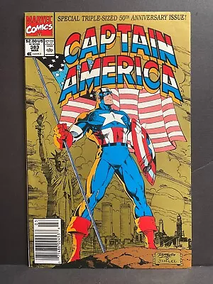 Buy Captain America #383 VF/NM  1991  Newsstand Edition High Grade Marvel Comic • 5.87£