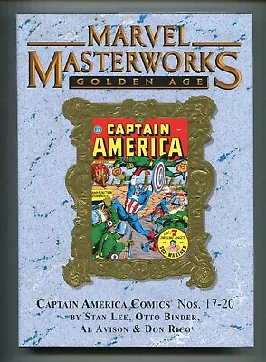 Buy Marvel Masterworks Volume 161 - Golden-age Captain America #17-20 - New Nm • 27.16£
