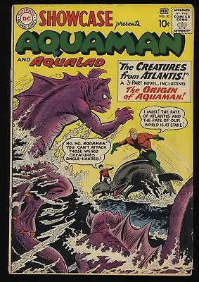 Buy Showcase #30 GD/VG 3.0 1st Aquaman Tryout Issue! Aqualad!  DC Comics 1961 • 197.26£