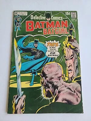 Buy Detective Comics Batman & Batgirl #409, DC 1971 , VG/F • 18.64£