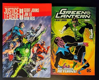 Buy Geoff Johns DC New 52 2011 TPB Lot: Justice League Vol 1-3 & Green Lantern Vol 1 • 31.06£