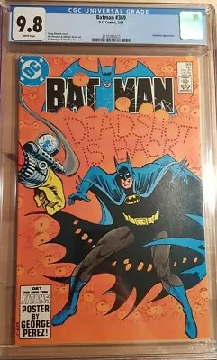 Buy 1984 Batman 369 CGC 9.8 Deadshot Cover RARE • 143.93£