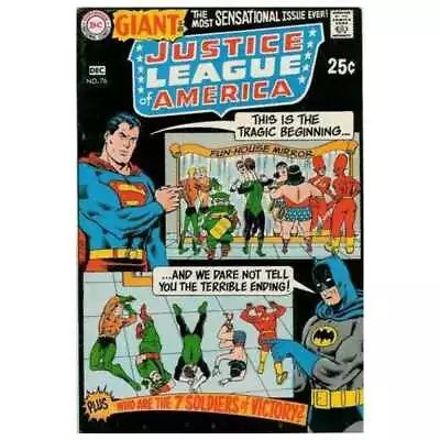 Buy Justice League Of America #76 - 1960 Series DC Comics VG+ [a  • 14.56£