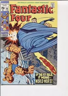 Buy Fantastic Four 95 Vf+  Lee Kirby 1970 • 20.97£
