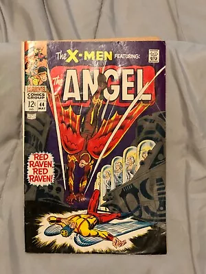 Buy 1968 Marvel X-Men #44 The Angel Red Raven, Silver Age Comic, Low Grade • 19.42£