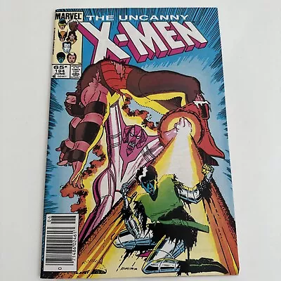 Buy Uncanny X-Men # 194 | NEWSSTAND KEY ! 1st App Fenris Twins ! Marvel 1985 | FN/VF • 3.10£