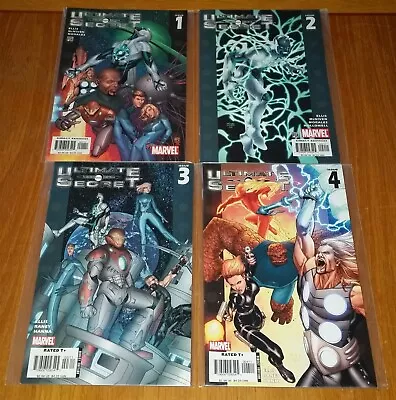 Buy Ultimate Secret #1-4 Captain Mahr Vell Captain Marvel Comics 2005 Set (4) • 6.99£