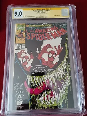 Buy Amazing Spider-Man #346 CGC 9.0 Signed By Tom DeFalco • 124.48£