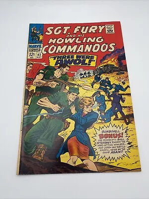 Buy Sgt. Fury And His Howling Commandos #42 | Marvel Comics | FN/VF 7.0 1967 • 9.78£