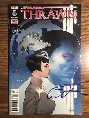 Buy Star Wars: Thrawn 3 Signed By Timothy Zahn 1st App Arihnda Pryce Marvel 2018 • 77.62£