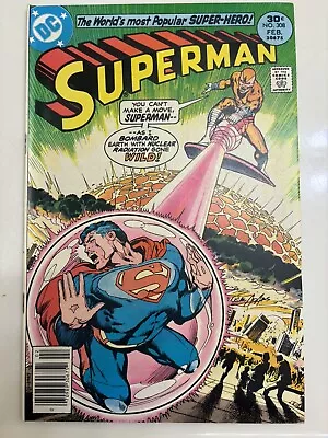 Buy (1977) 1st Print- DC Comics SUPERMAN #308 VF Neal Adam’s Cover • 5.43£