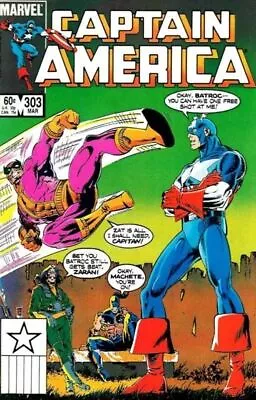 Buy Captain America (1968) # 303 (8.0-VF) Batroc 1985 • 7.20£