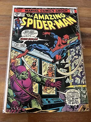 Buy Amazing Spider-man #137 2nd Harry Osborn As Green Goblin 1974 • 19.42£