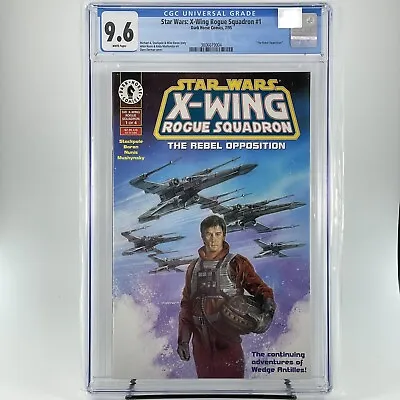 Buy Star Wars X-wing Rogue Squadron 1 CGC 9.6 ❄️ White Pages ❄️+ Free Readers Copy • 54.36£