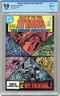 Buy New Teen Titans #43 CBCS 9.8 1984 21-2740C73-024 • 69.12£