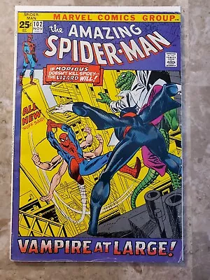 Buy Vintage Amazing Spider-Man #102 (1971 Marvel Comics) • 46.59£
