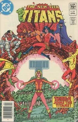 Buy New Teen Titans Canadian Price Variant #30 VG 4.0 1983 Stock Image Low Grade • 5.67£