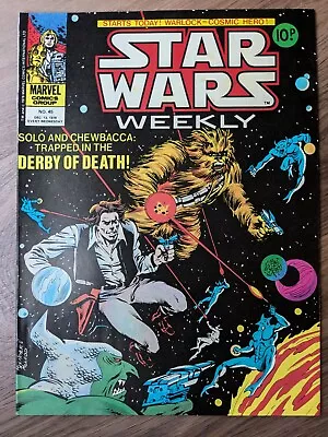 Buy Star Wars Weekly #45 Marvel UK - Adam Warlock Backup From Strange Tales #168! • 11.64£