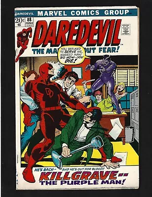 Buy Daredevil #88 FN- Kane Colan Origin Black Widow 1st Larry Cranston Purple Man • 13.20£