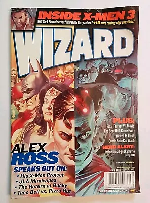 Buy Wizard Magazine #167 Newsstand Justice League Variant By Ross 2005 VG/F • 4.66£