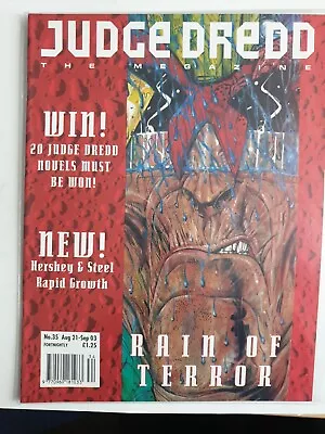 Buy Judge Dredd Megazine #35 Issue Comic Book 2000AD 1993 Rare Vol 2 UK  Nm Free P&P • 5.99£