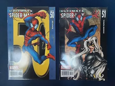 Buy # 50 #51 Ultimate Spider-Man Black Cat/Shadow Puppets Marvel Comics NM • 6.98£