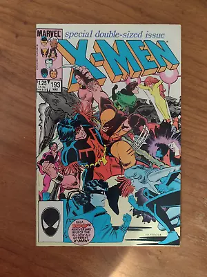 Buy Uncanny X-men # 193 Marvel Comics 1985 Nm- • 10.68£