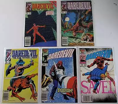 Buy Daredevil Lot 5 #223, 222, 226, 229, 231 Marvel 1986 1st Series Newsstand Comics • 27.29£
