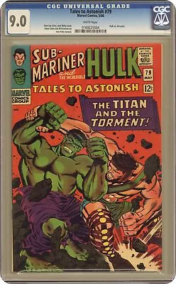 Buy Tales To Astonish #79 CGC 9.0 1966 0169225004 • 217.45£