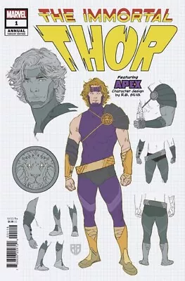 Buy Immortal Thor Annual #1  (2023) 1:10 R.b.silva Var Vf/nm Marvel • 7.95£