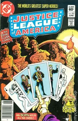 Buy Justice League Of America Mark Jewelers #203MJ GD/VG 3.0 1982 Stock Image • 5.67£