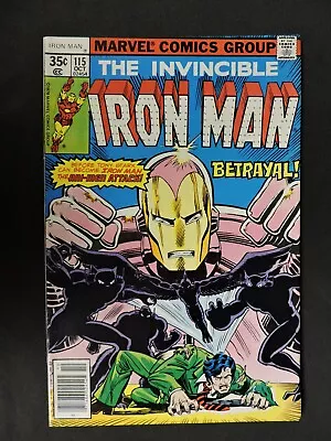 Buy The Invincible Iron Man No. 115 Comic Book  (VF/VF-)  Betrayal  • 5.40£