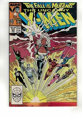 Buy Uncanny X-Men #227 -(1988) Marvel- Fall Of The Mutants- Adversary / Iconic Cover • 5£
