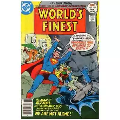 Buy World's Finest Comics #243 DC Comics Fine+ Full Description Below [k  • 4.24£