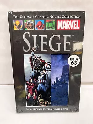 Buy Marvel The Ultimate Graphic Novels Collection Book Siege #63 Volume 60 • 4.99£