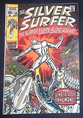 Buy Silver Surfer #18 Bronze Age Marvel Comics F- • 44.99£