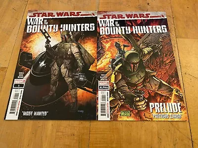 Buy Star Wars War Of The Bounty Hunters #1 + Alpha (marvel Comics - 2021) • 10£