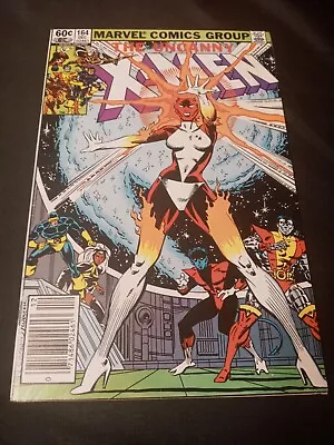 Buy UNCANNY X-MEN 164 VF/NM 9.0, NEWSSTAND 1st CAROL DANVERS • 23.29£