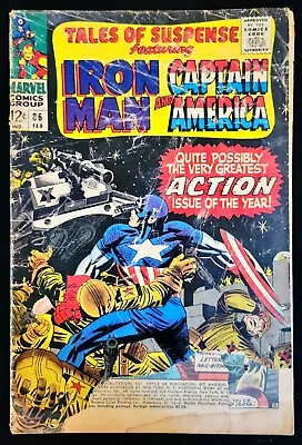 Buy Tales Of Suspense #86 (Marvel Feb 1967) Iron Man, Captain America, Mandarin • 3.88£