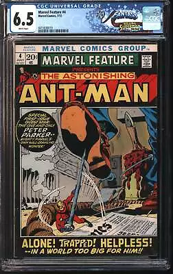 Buy Marvel Comics Marvel Feature 4 7/72 FANTAST CGC 6.5 White Pages • 76.88£