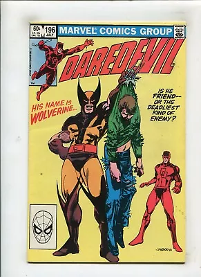 Buy Daredevil #196 (9.2) Wolverine!! 1983 • 19.44£