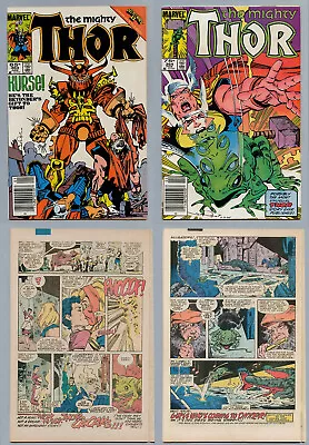 Buy Thor #263 #264 #265 #266 First Appearance Of Throg All Newsstand • 58.21£