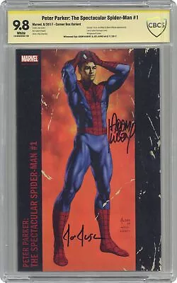 Buy Peter Parker Spectacular Spider-Man 1CON.A CBCS 9.8 SS Kubert/Jusko 2017 • 221.33£