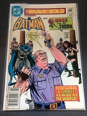 Buy BRAVE AND THE BOLD Vol 28 # 189 BATMAN & ROSE & THORN GRAVE AS WIDE AS WORLD 82' • 5.43£