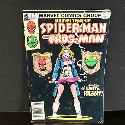 Buy Marvel Team-Up # 131 Spider-Man, Frog-Man 1st White Rabbit VGC • 25.62£