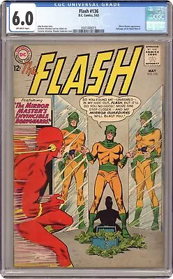 Buy Flash #136 CGC 6.0 1963 4341446015 • 93.19£