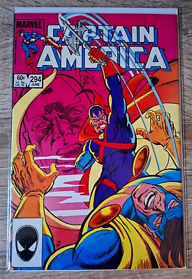 Buy Captain America #294 1984 Copper Age-Marvel Comics Listing #234 To #379 VF+ • 3.50£