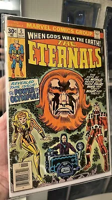 Buy The Eternals #5 Newsstand Marvel 1976 1st Makkari, Domo, Thena And Zuras Key • 3.88£