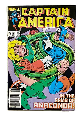 Buy Captain America #310  Serpents Of The World Unite  Free Shipping! Marvel Copper  • 19.43£